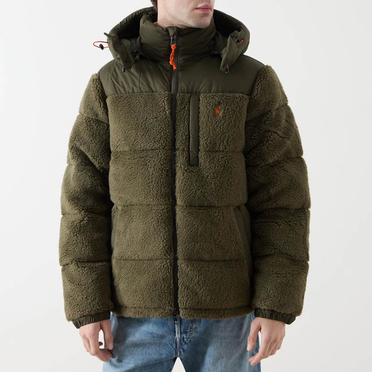 POLO RALPH LAUREN The Gorham Hybrid Down Jacket - Olive