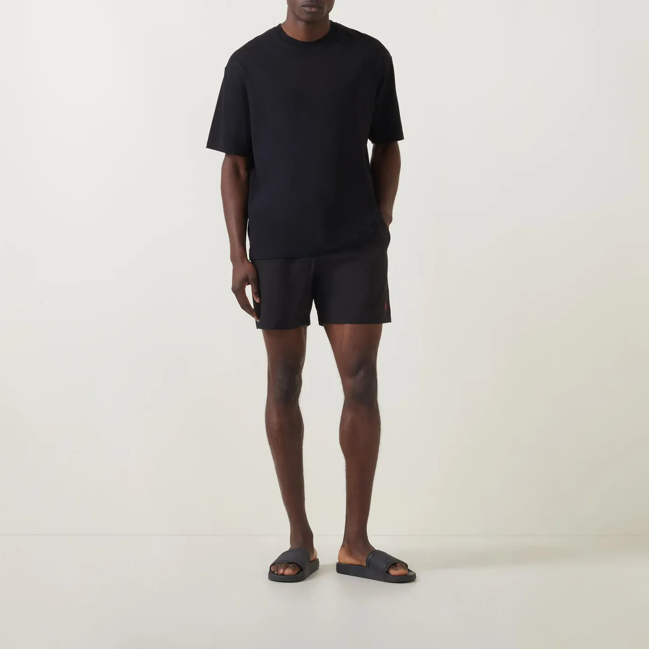 POLO RALPH LAUREN Traveller Swim Trunks - Black