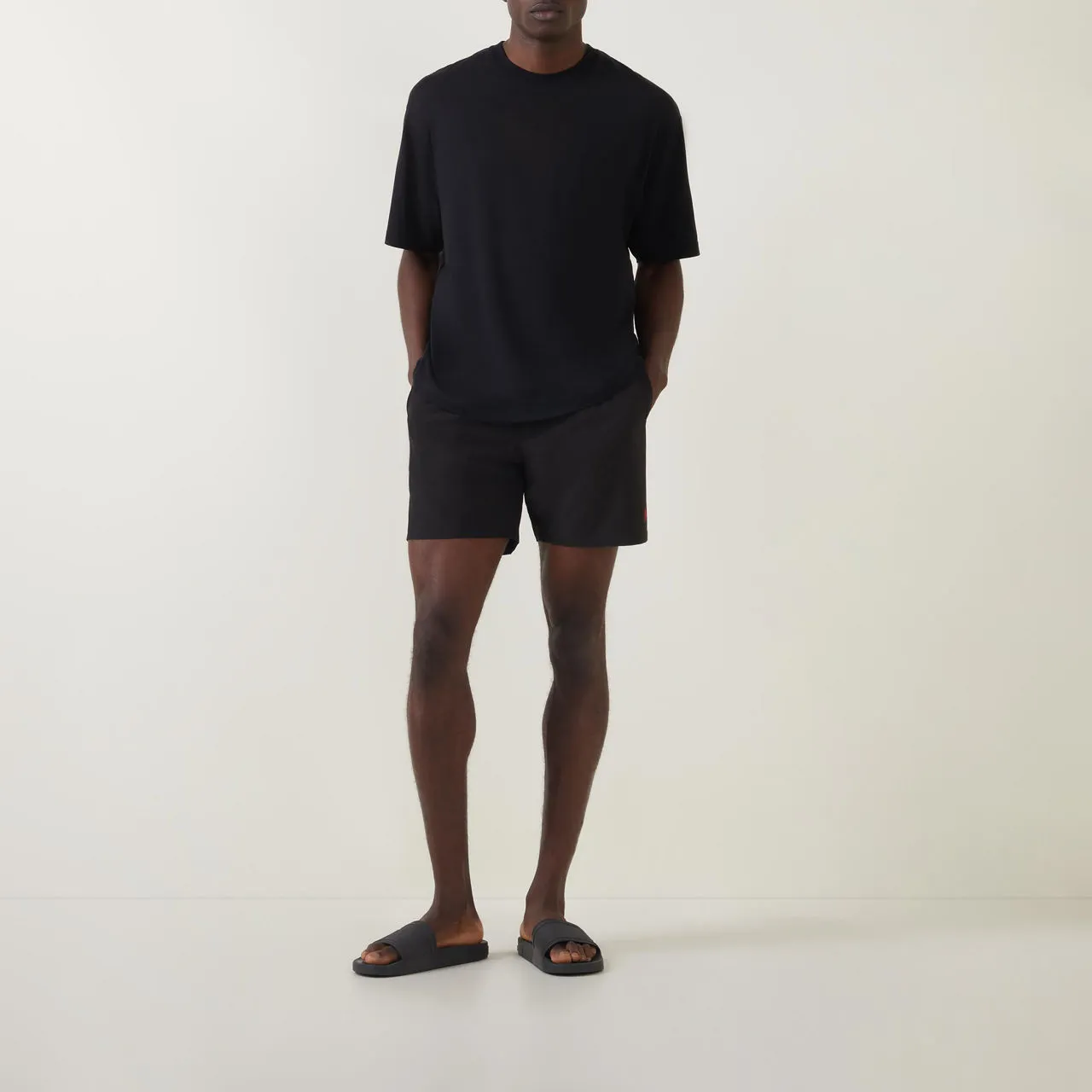 POLO RALPH LAUREN Traveller Swim Trunks - Black