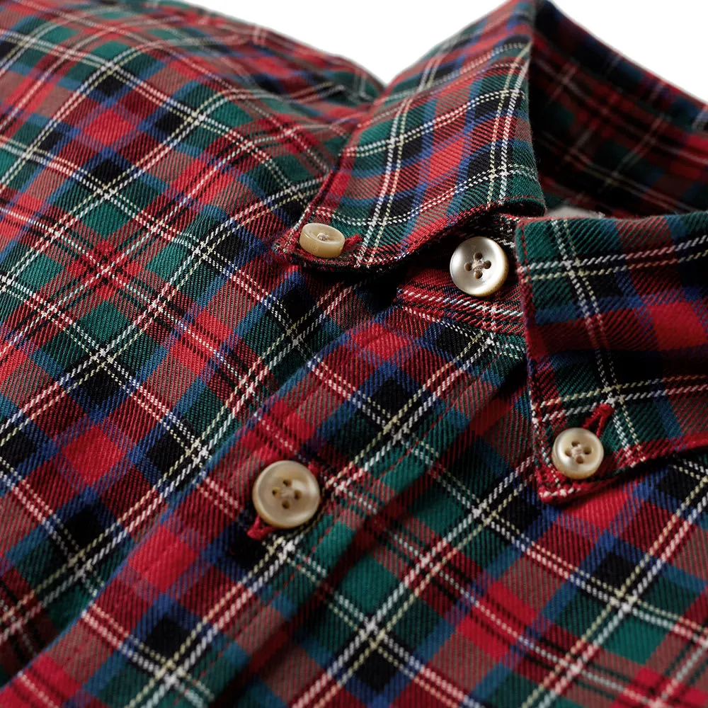 Portuguese Flannel Pousio ShirtRed Tartan