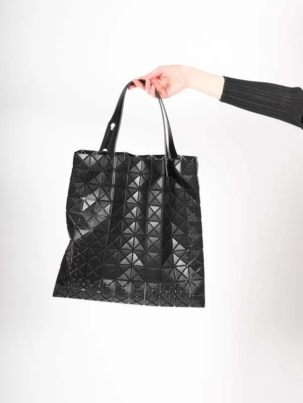 Prism Matte Tote Bag in Black by Bao Bao Issey Miyake