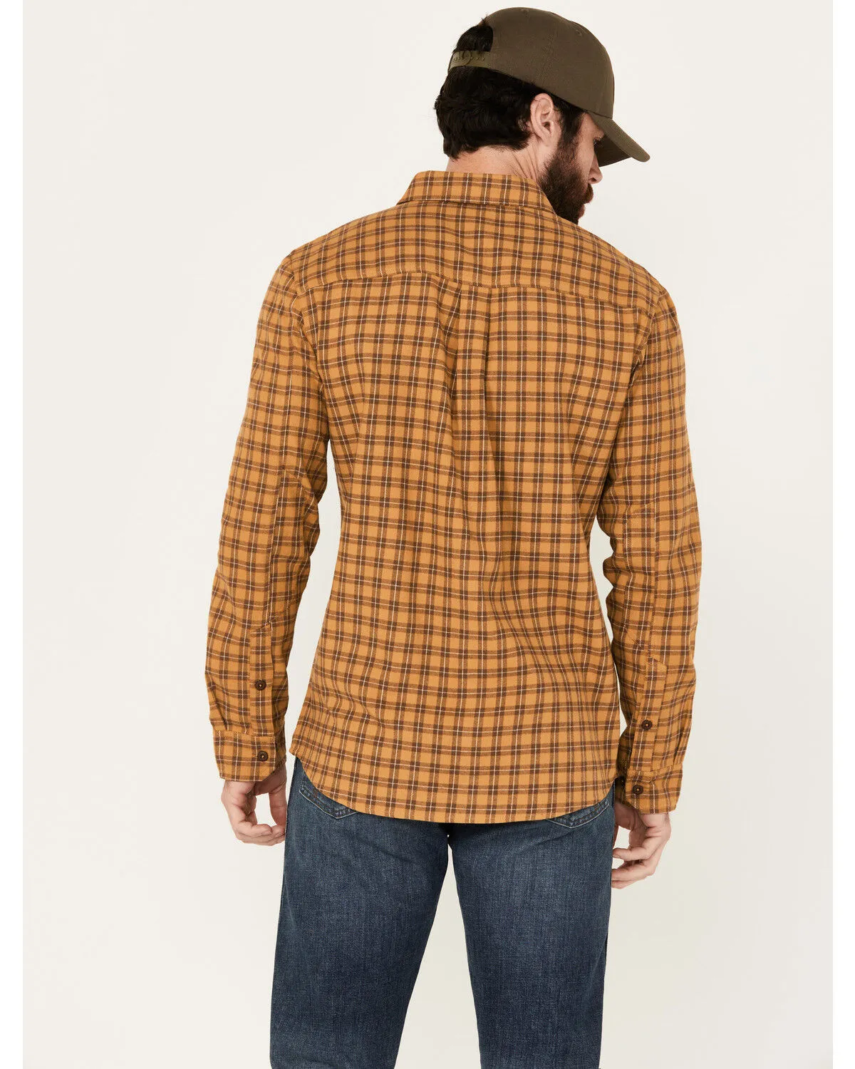 Product Name:  Brothers and Sons Men's Borden Everyday Plaid Print Long Sleeve Button-Down Flannel Shirt