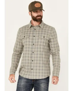 Product Name:  Brothers and Sons Men's Briscoe Everyday Plaid Print Long Sleeve Button Down Flannel Shirt