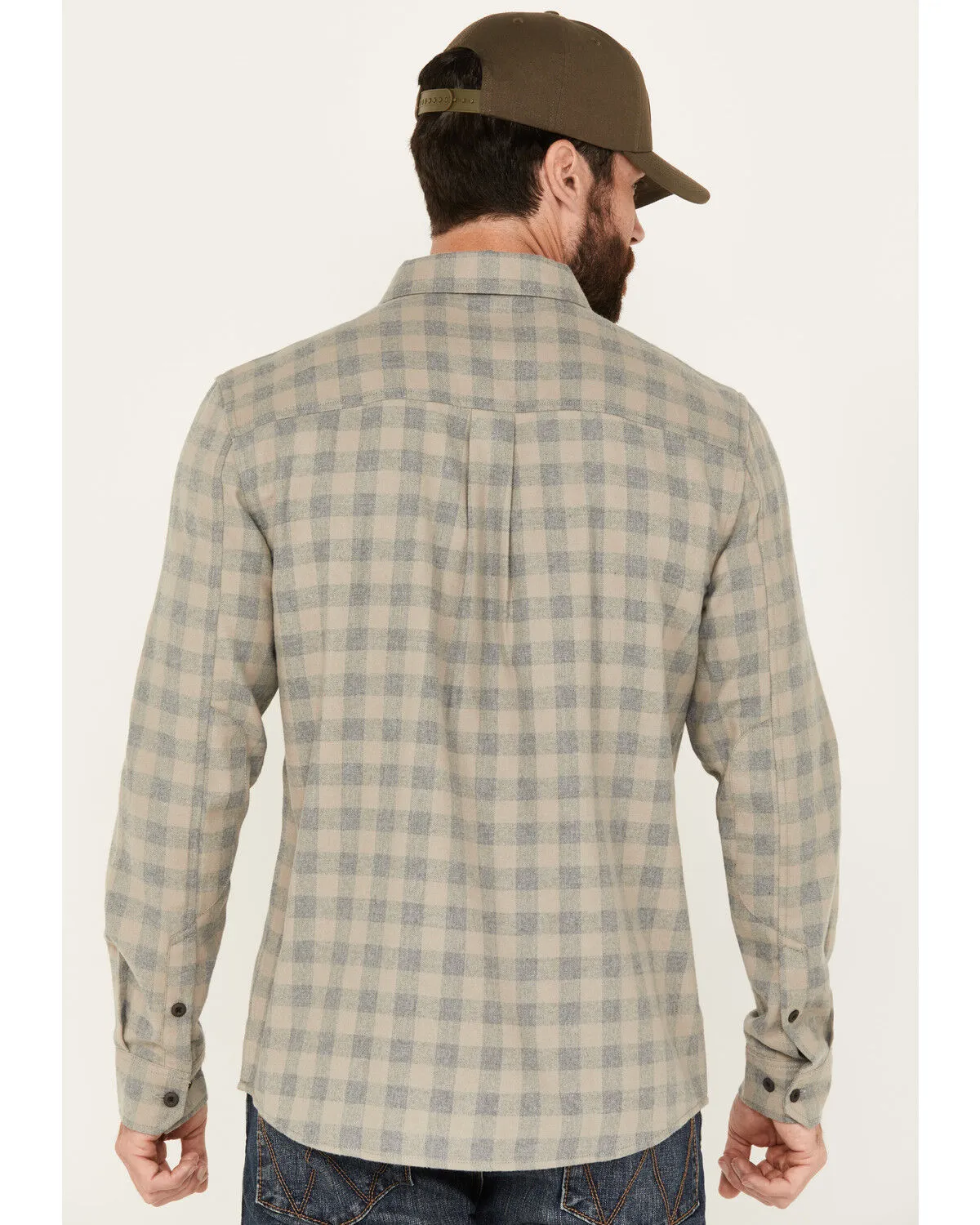 Product Name:  Brothers and Sons Men's Briscoe Everyday Plaid Print Long Sleeve Button Down Flannel Shirt