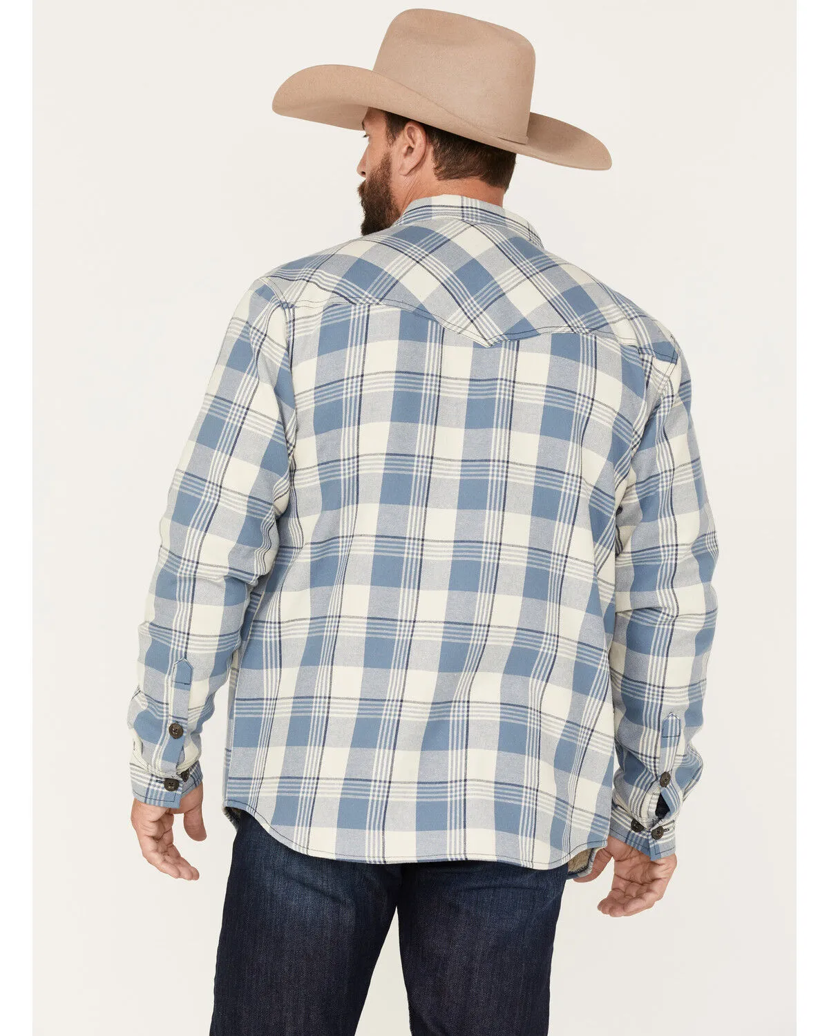 Product Name:  Cody James Men's Oregon Trail Plaid Button Down Bonded Western Flannel Shirt