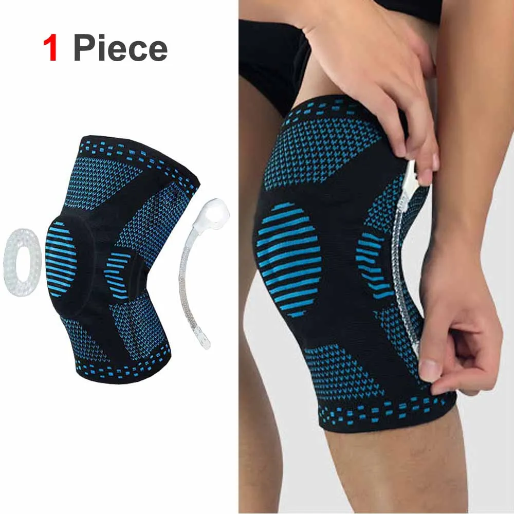 Professional Compression Knee Brace Support Protector For Arthritis Relief, Joint Pain, ACL, MCL, Meniscus Tear, Post Surgery