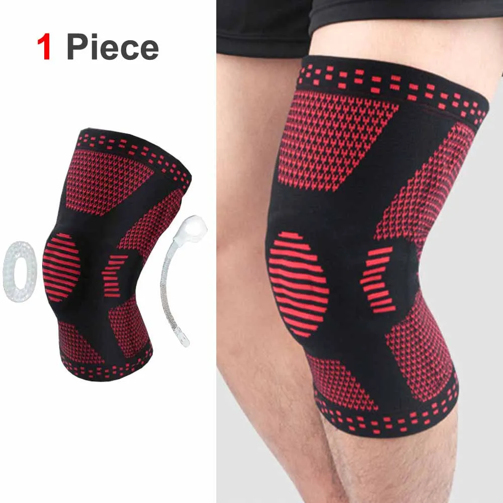 Professional Compression Knee Brace Support Protector For Arthritis Relief, Joint Pain, ACL, MCL, Meniscus Tear, Post Surgery