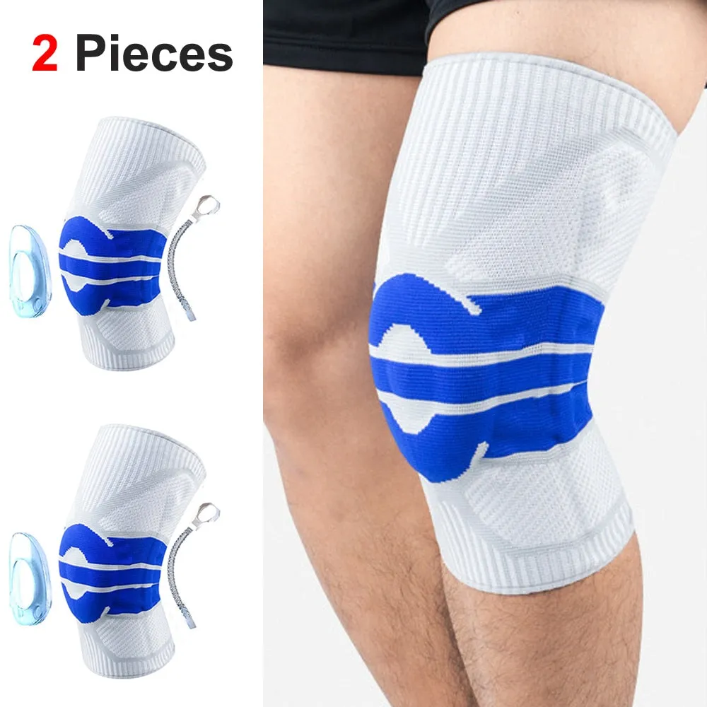 Professional Compression Knee Brace Support Protector For Arthritis Relief, Joint Pain, ACL, MCL, Meniscus Tear, Post Surgery