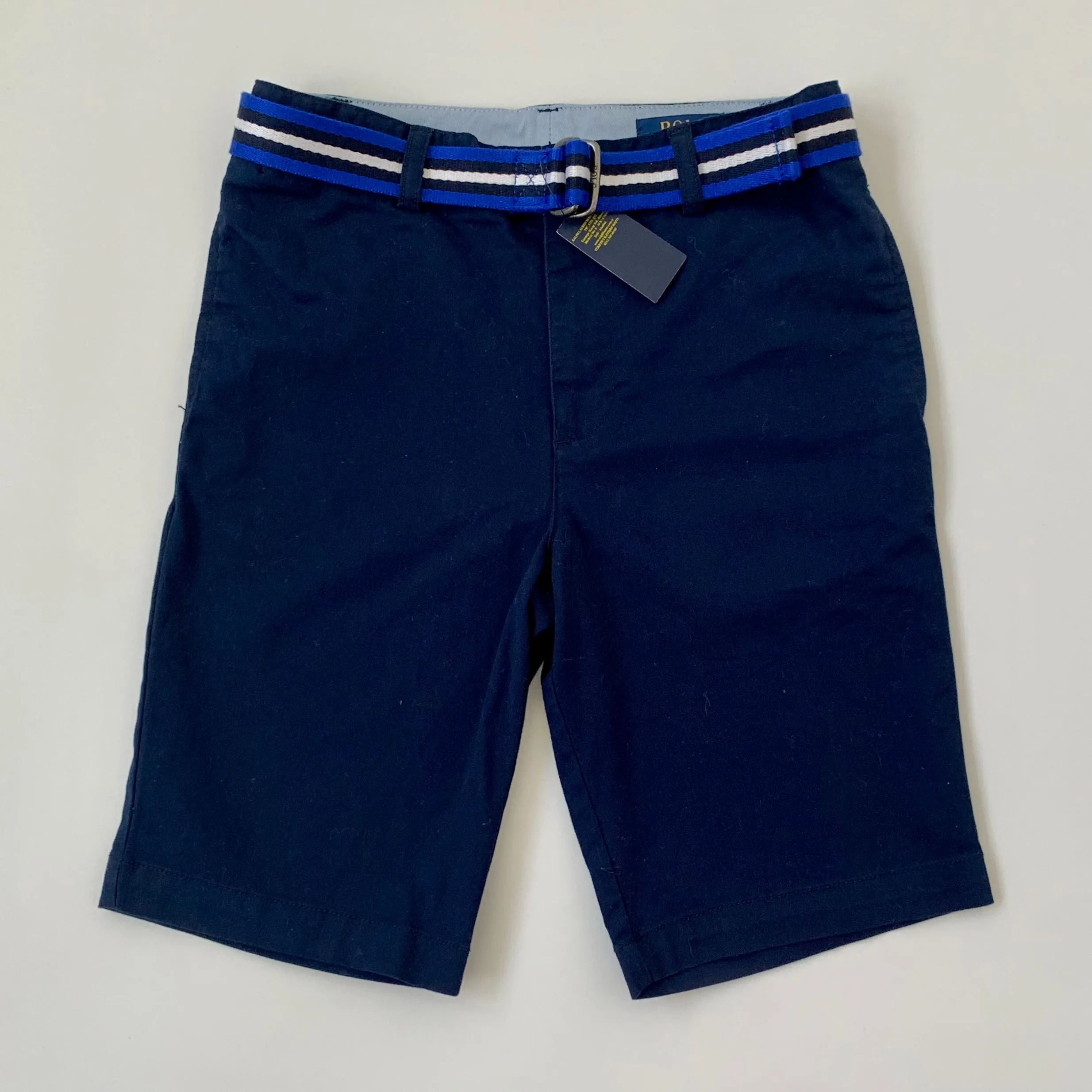 Ralph Lauren Navy Chino Shorts: 12 Years (Brand New)