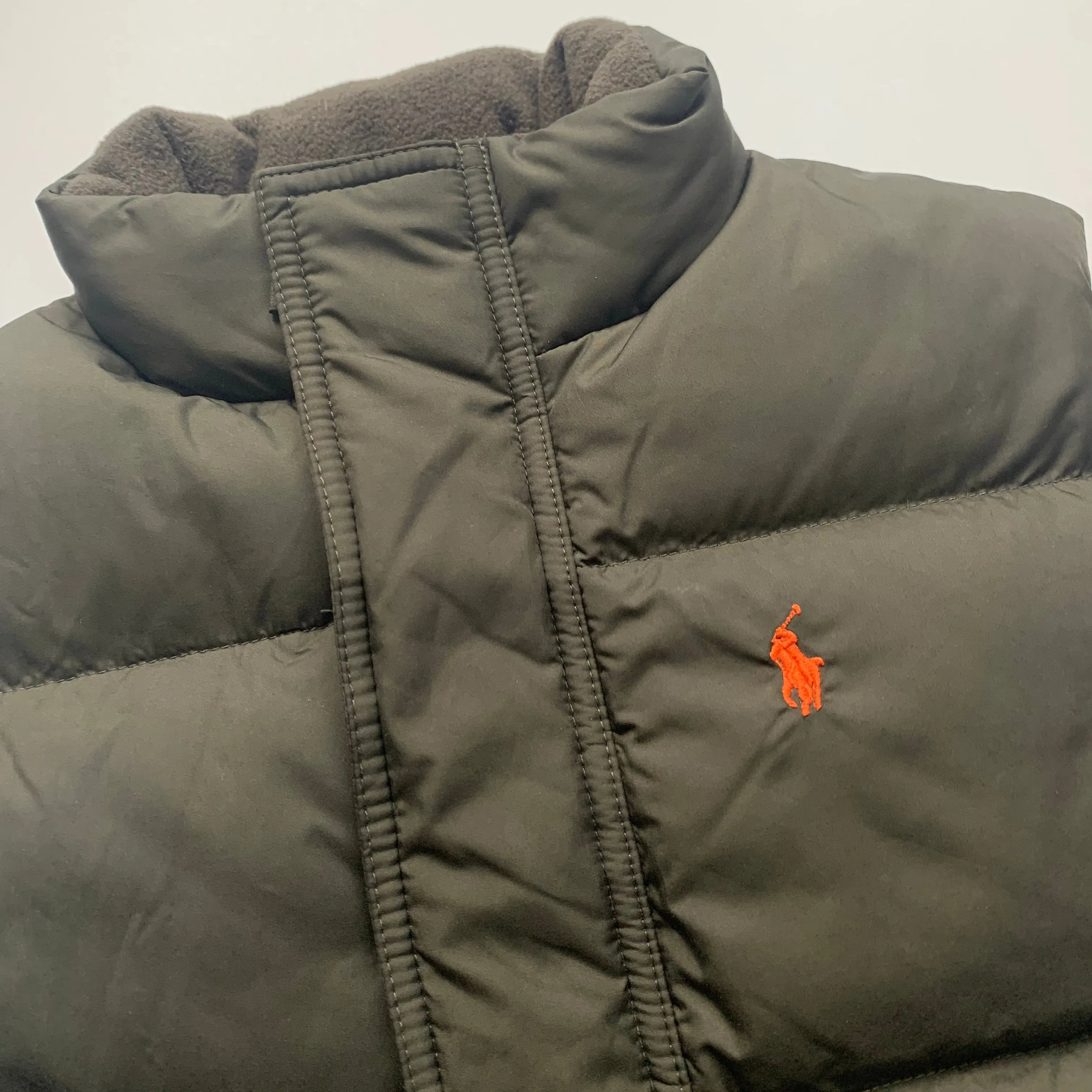 Ralph Lauren Olive Green Down Filled Gilet: 5 Years