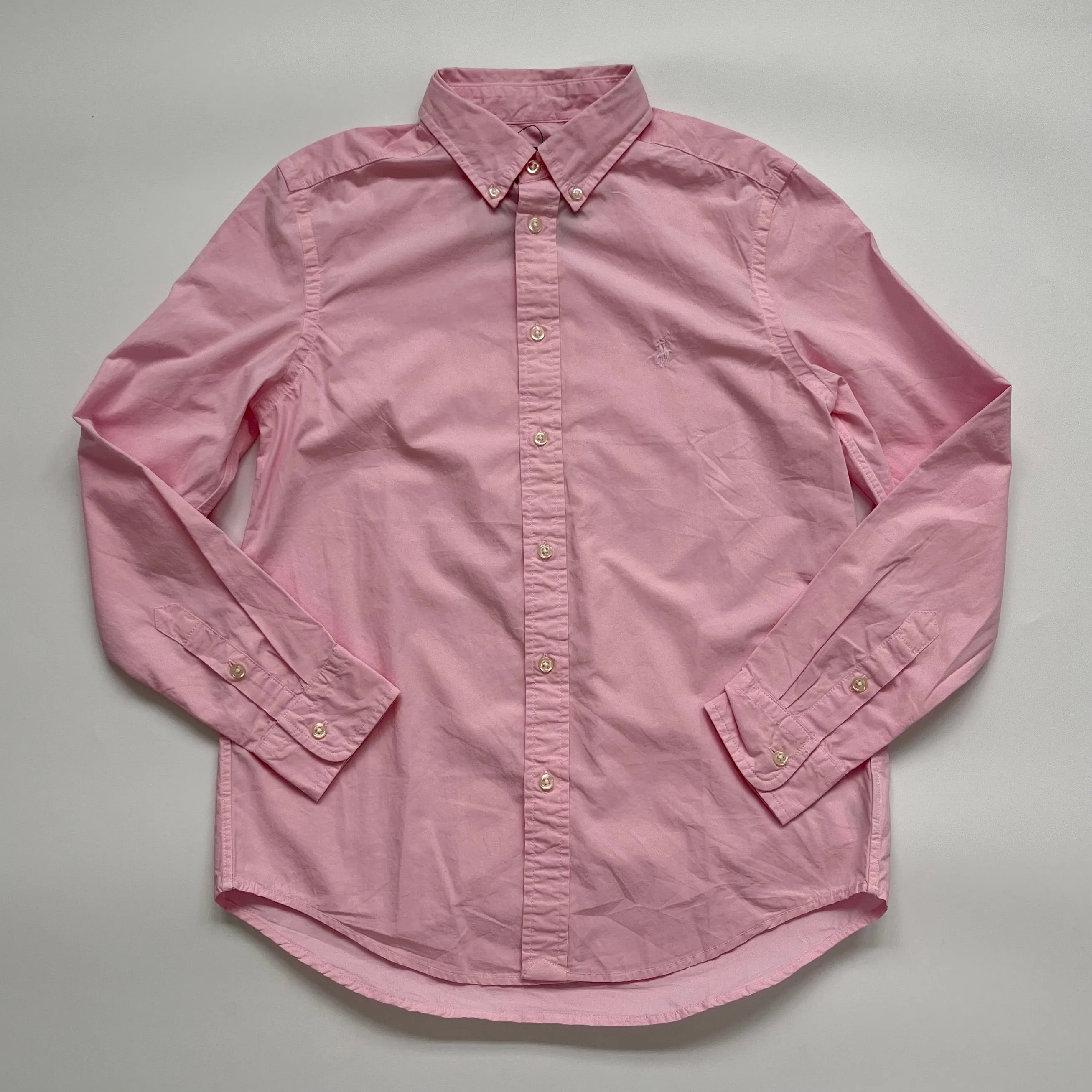 Ralph Lauren Pink Cotton Shirt: 14-16 Years (Brand New)