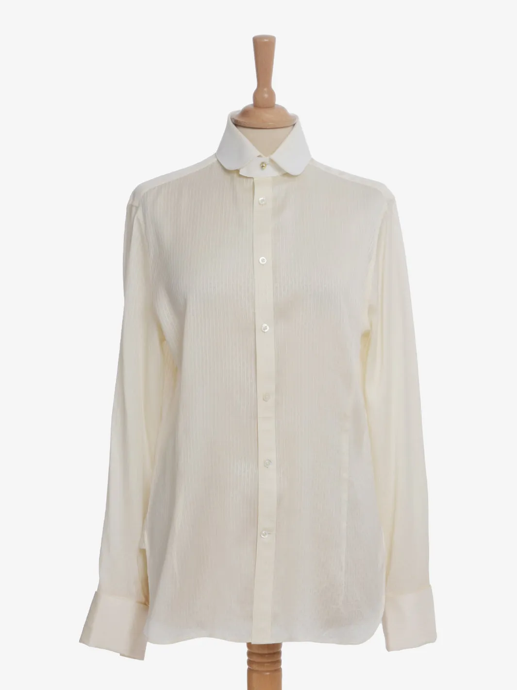 Ralph Lauren Silk Ivory Shirt