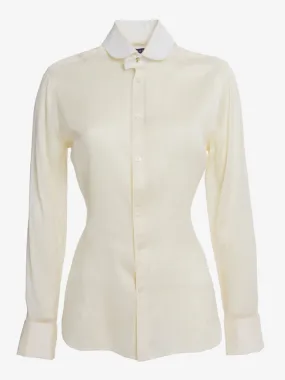 Ralph Lauren Silk Ivory Shirt