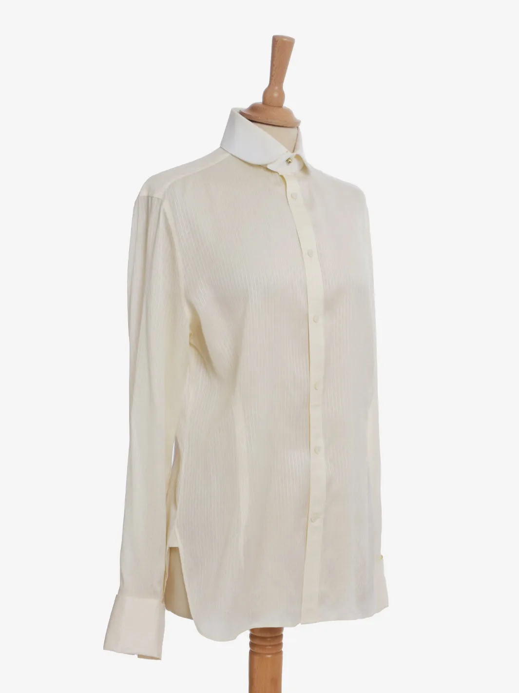 Ralph Lauren Silk Ivory Shirt