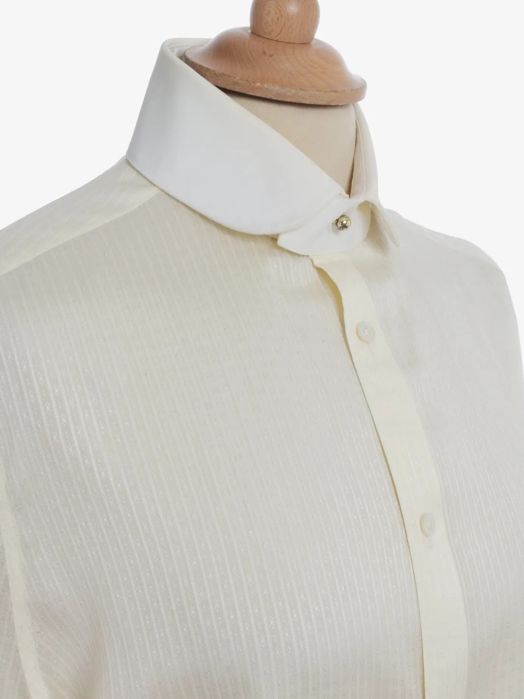 Ralph Lauren Silk Ivory Shirt