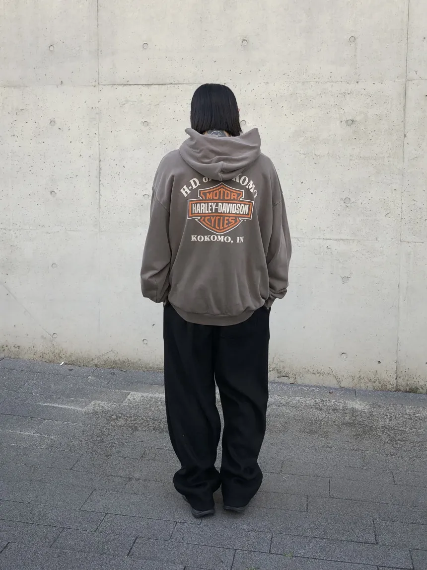 RASHOMONG  |【RASHOMONG】Harley-Davidson KokomoHoodie Shirt (2color)