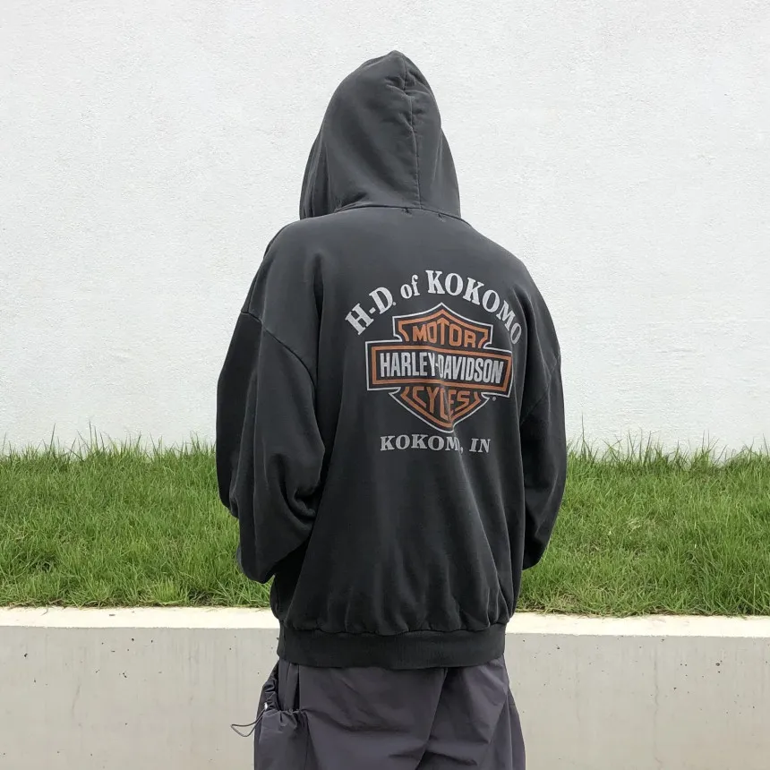 RASHOMONG  |【RASHOMONG】Harley-Davidson KokomoHoodie Shirt (2color)