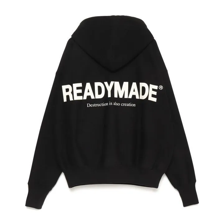 READYMADE  |Pullovers Street Style Long Sleeves Cotton Oversized Logo