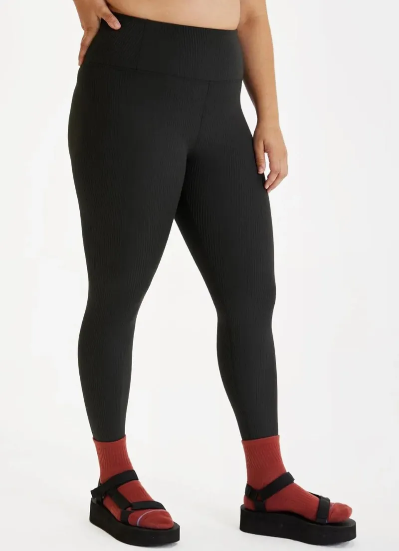 Rib High Rise Legging