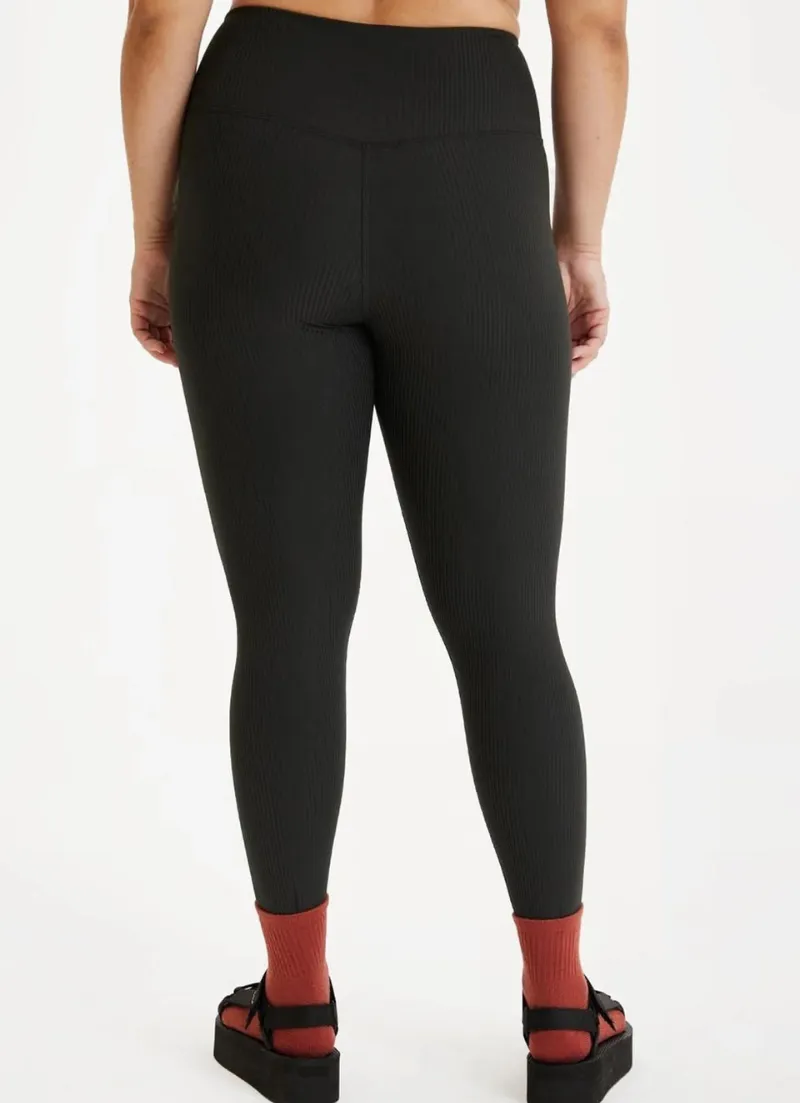 Rib High Rise Legging