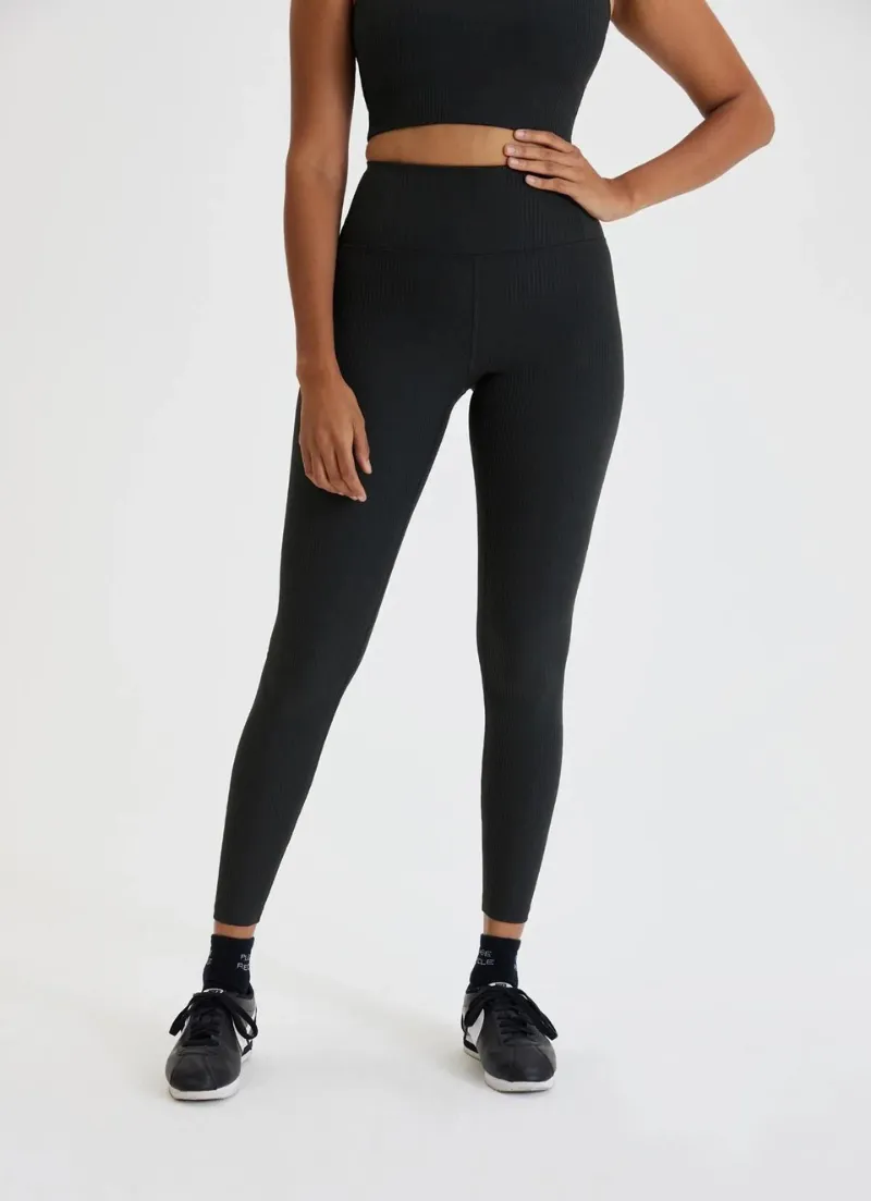 Rib High Rise Legging