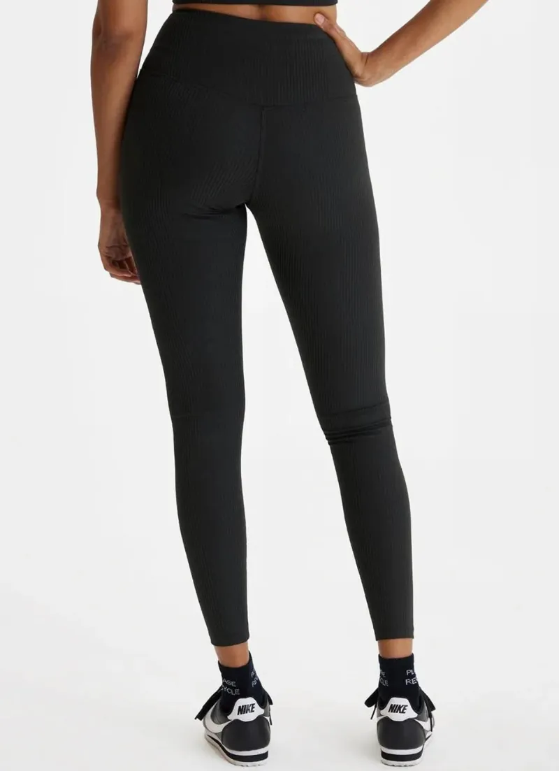 Rib High Rise Legging