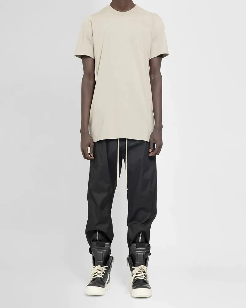 RICK OWENS  |Street Style Long Sleeves Cotton Long Sleeve T-shirt