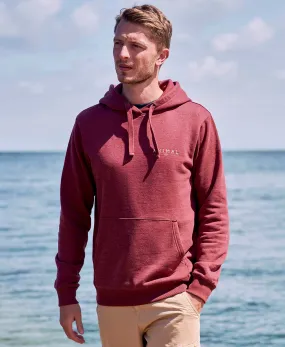 River Mens Hoodie - Burgundy