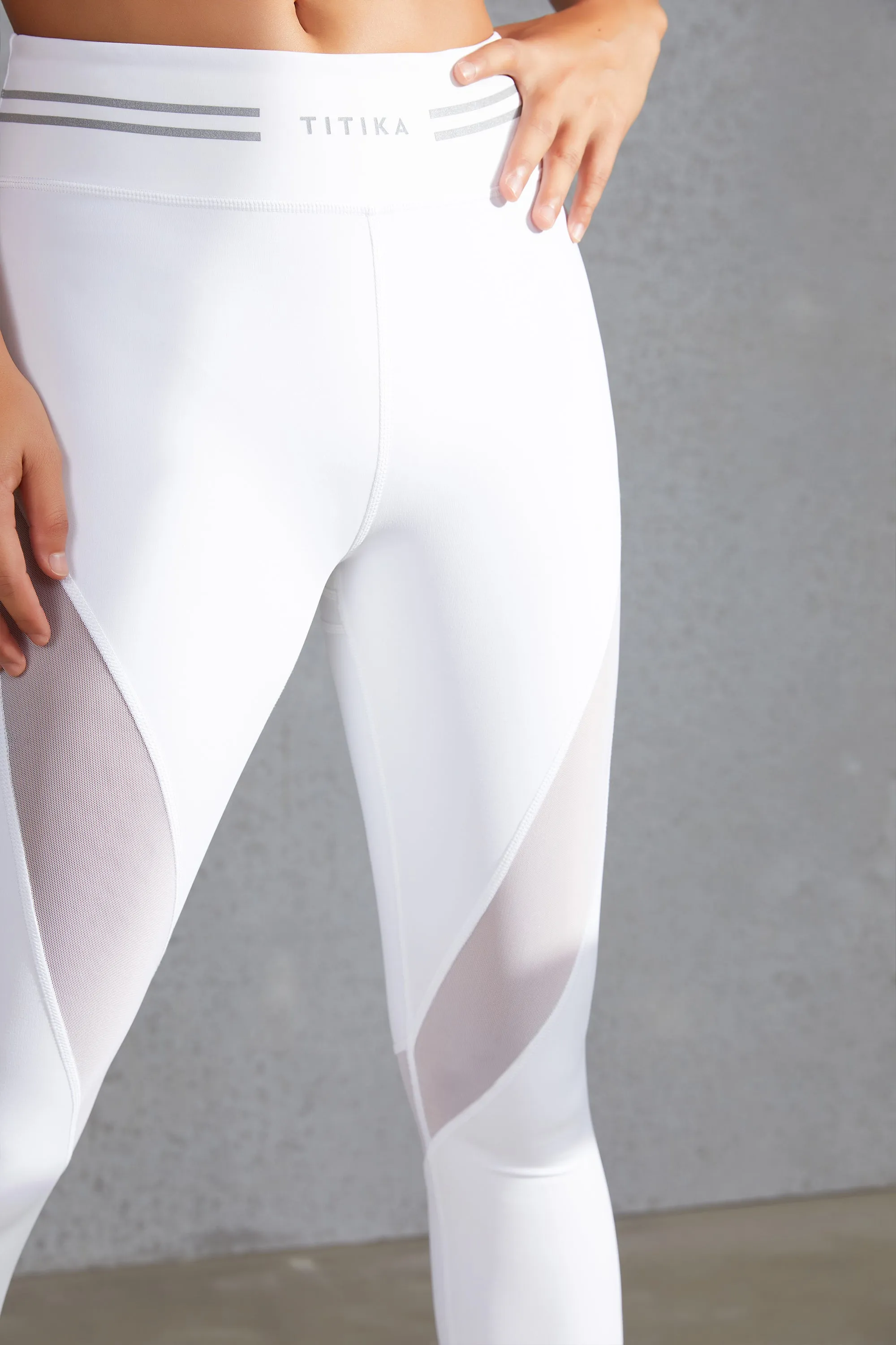 S Curve Mesh Leggings