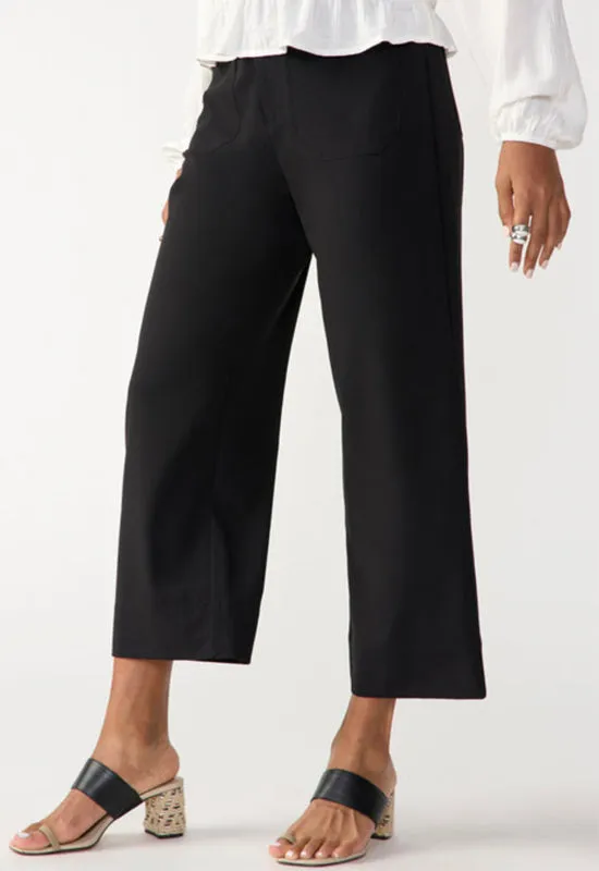 Sanctuary - Marine Crop Trouser Black