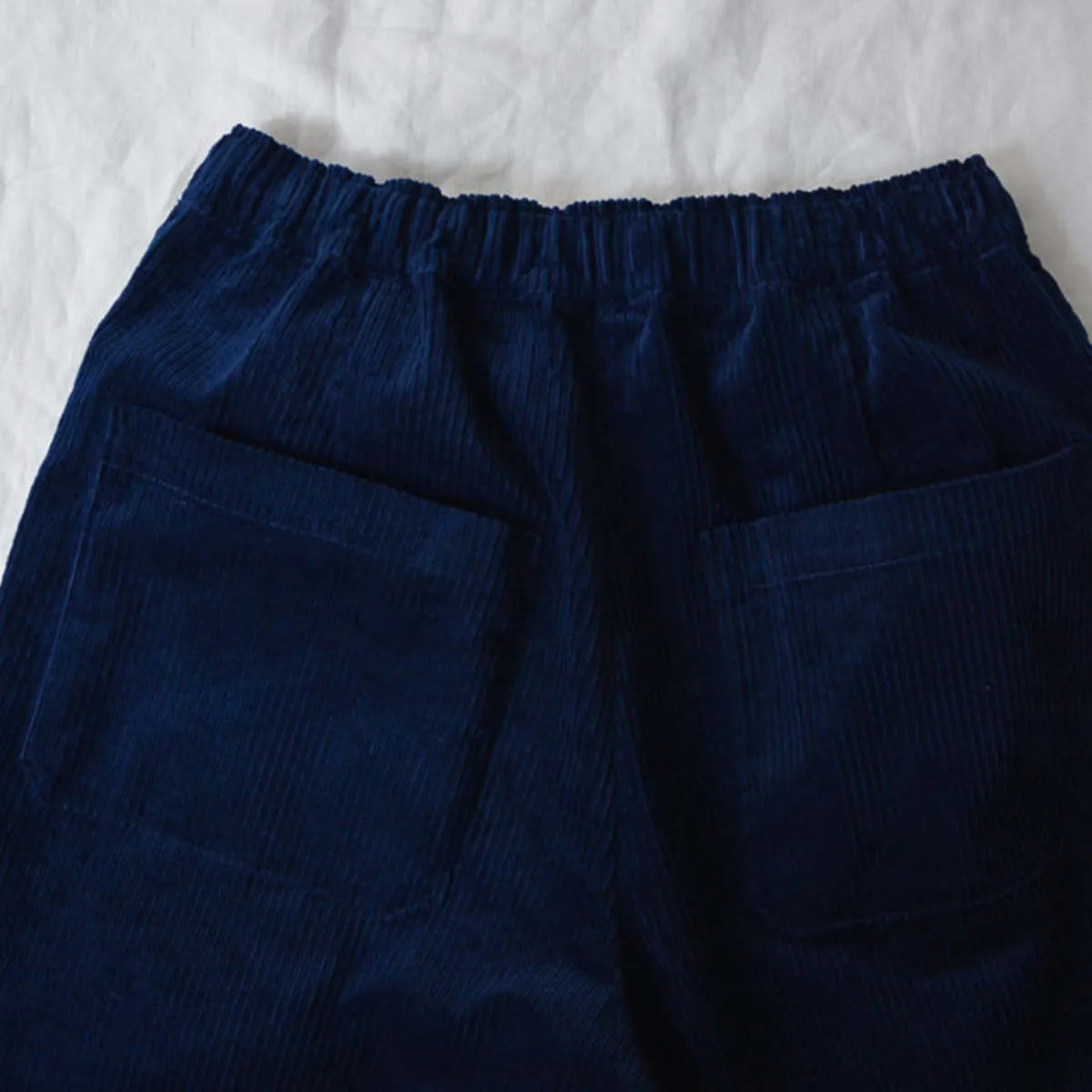 Sandy Corduroy Pants - Indigo Blue