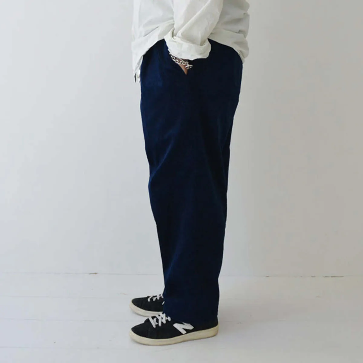 Sandy Corduroy Pants - Indigo Blue