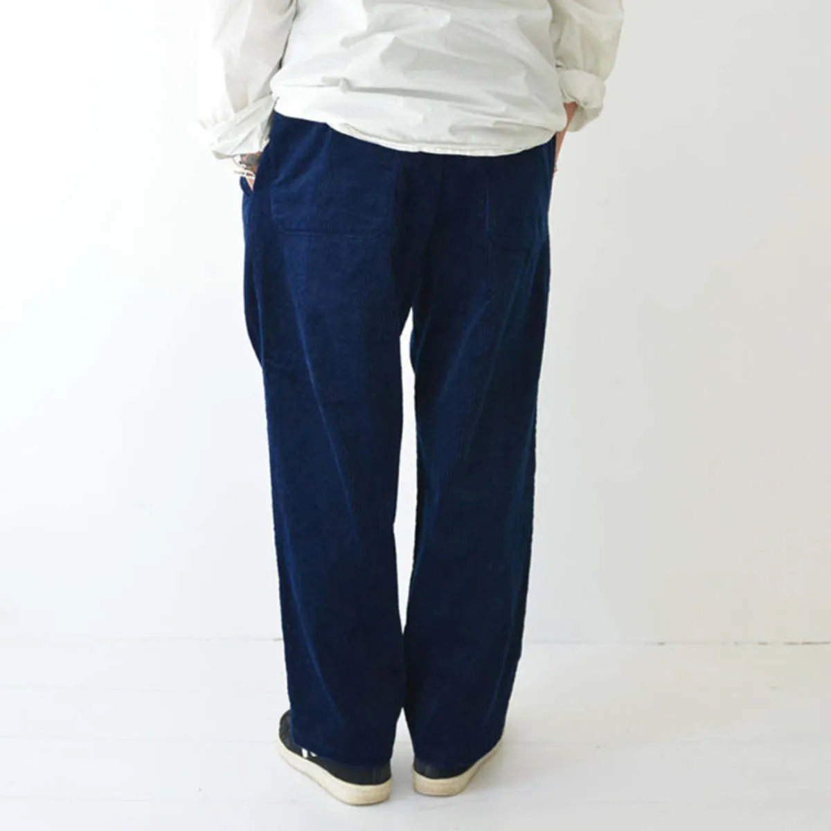 Sandy Corduroy Pants - Indigo Blue