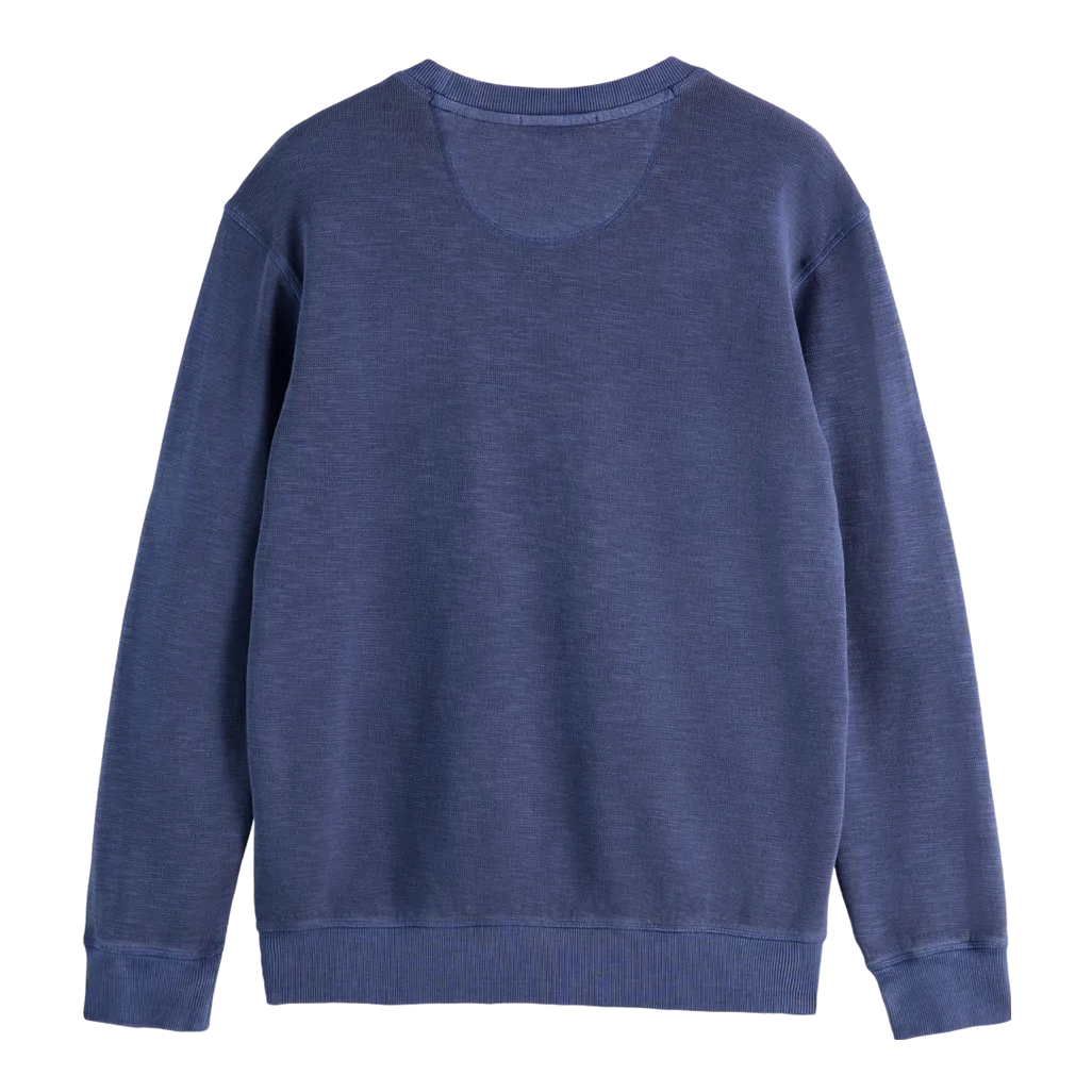 Scotch & Soda Garment Dyed Structured Sweater