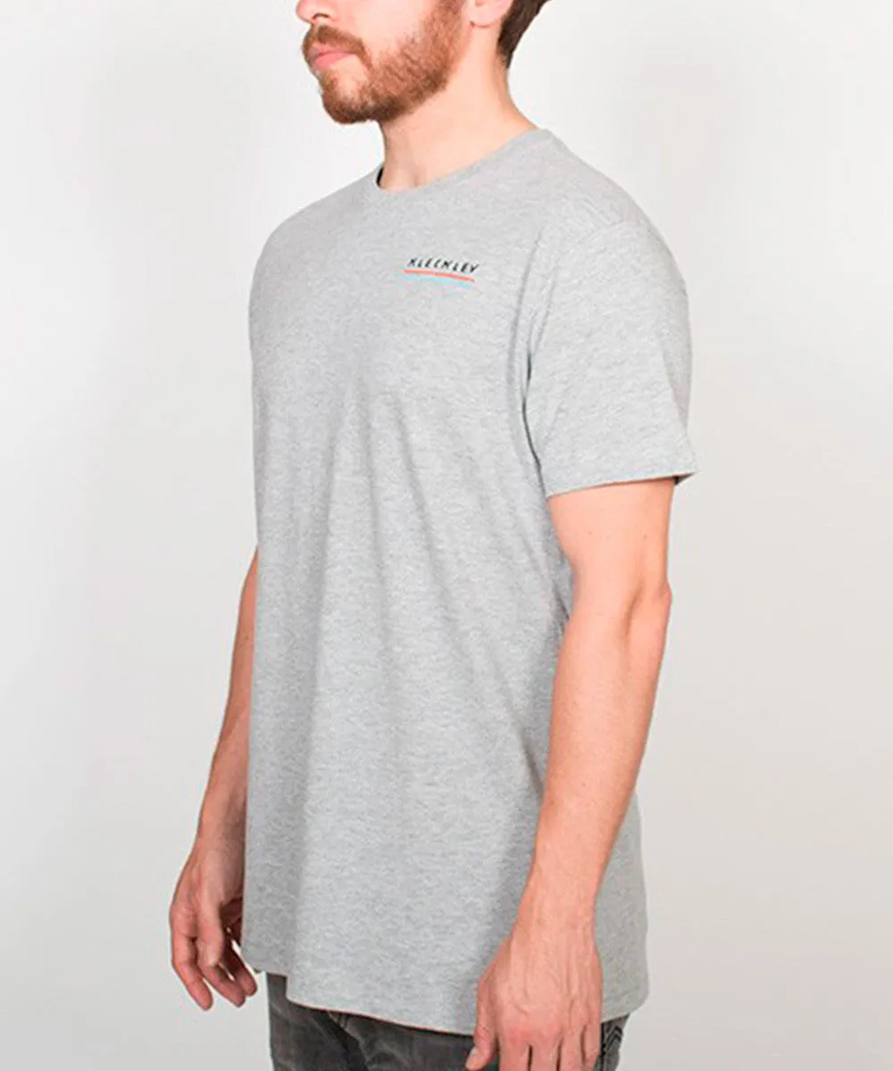 SHARKY AQUA GREY TEE