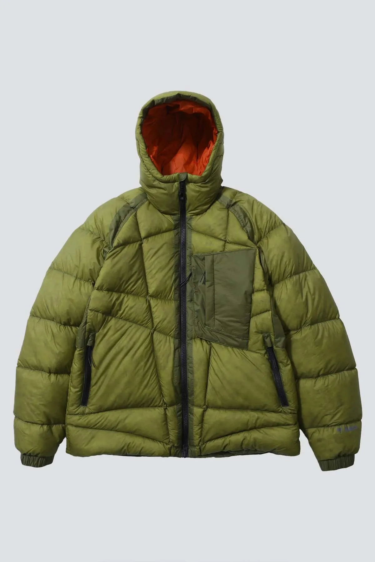 Sheer Down Jacket - Avocado Meteor