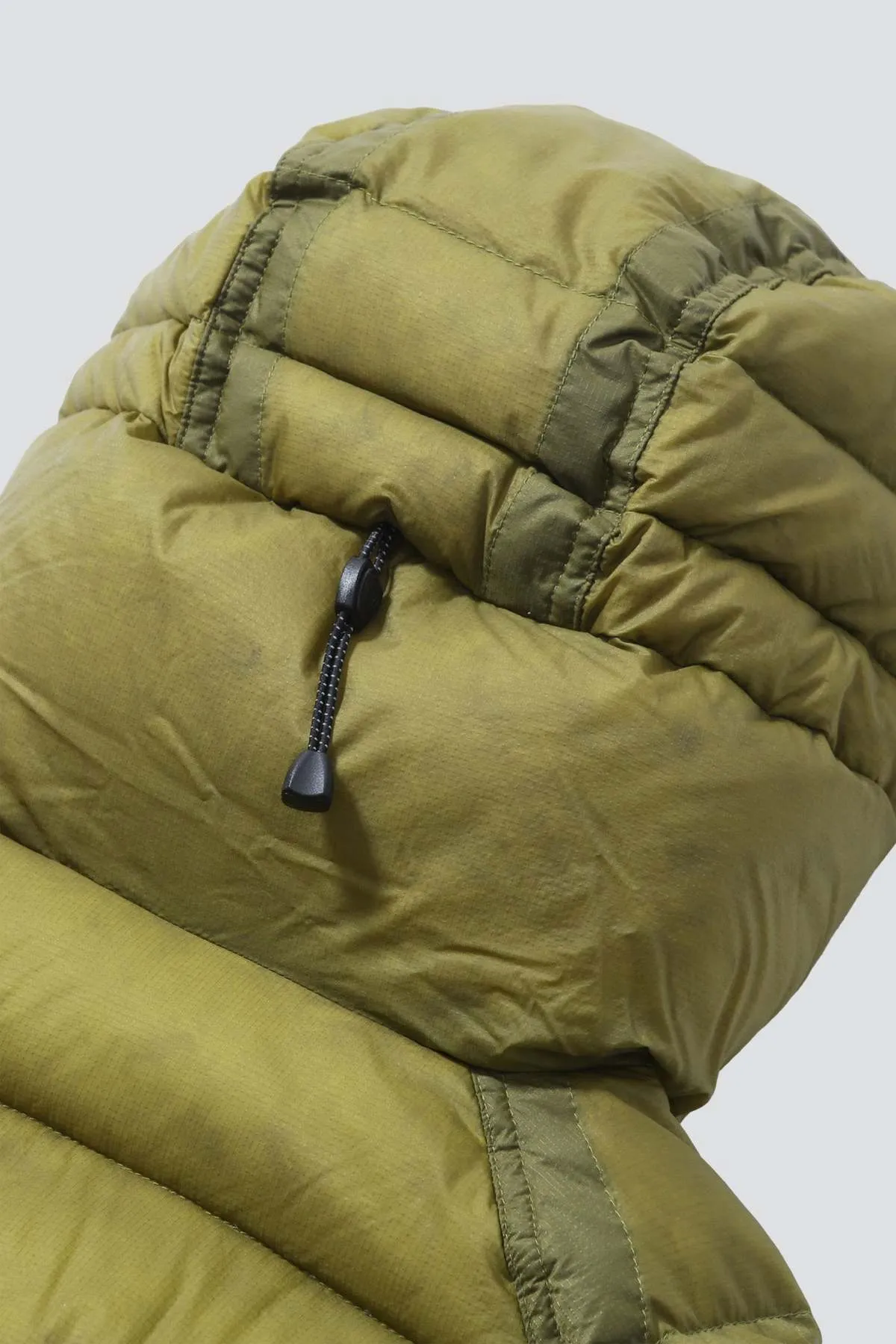 Sheer Down Jacket - Avocado Meteor