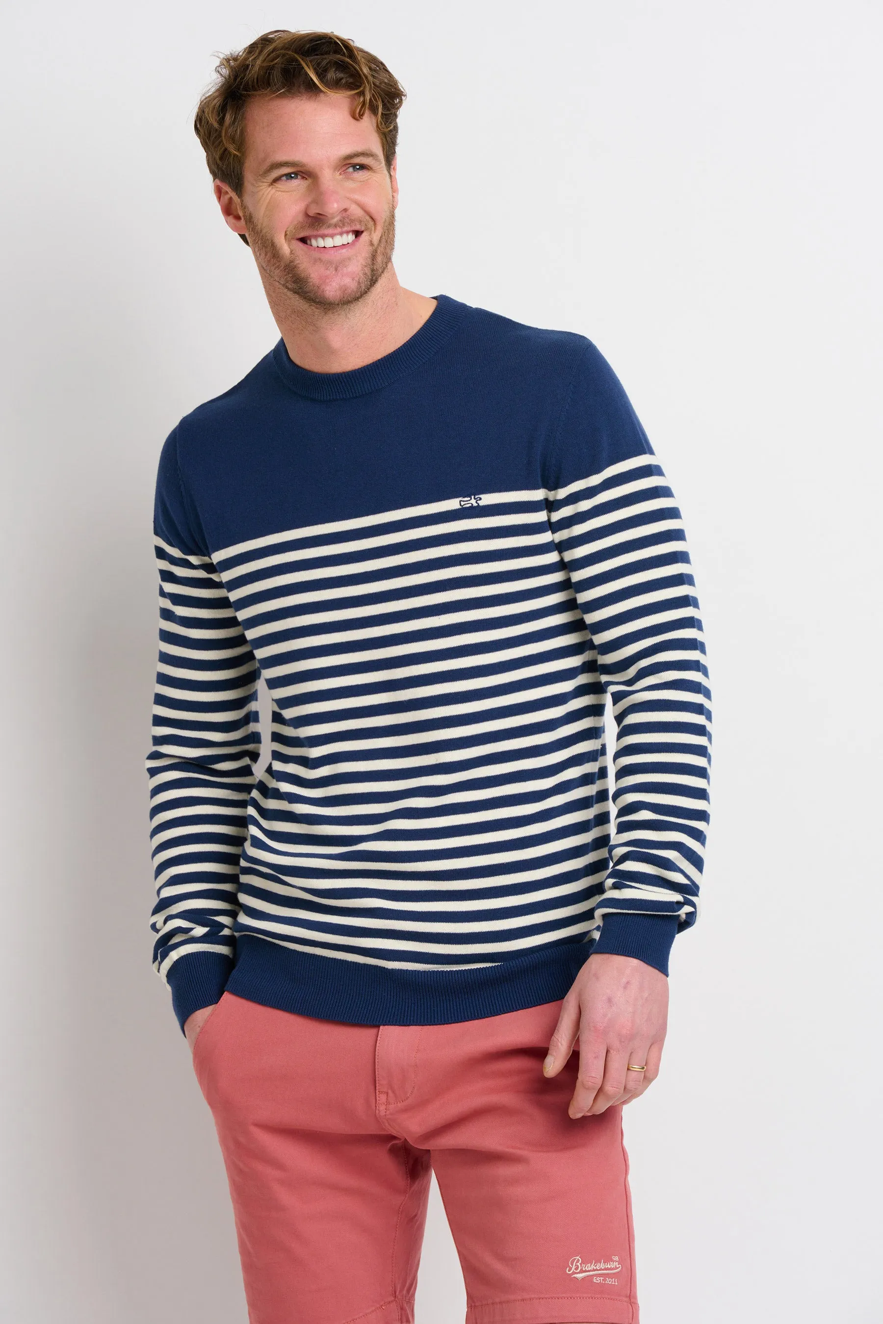 Stripe Crew Neck Jumper