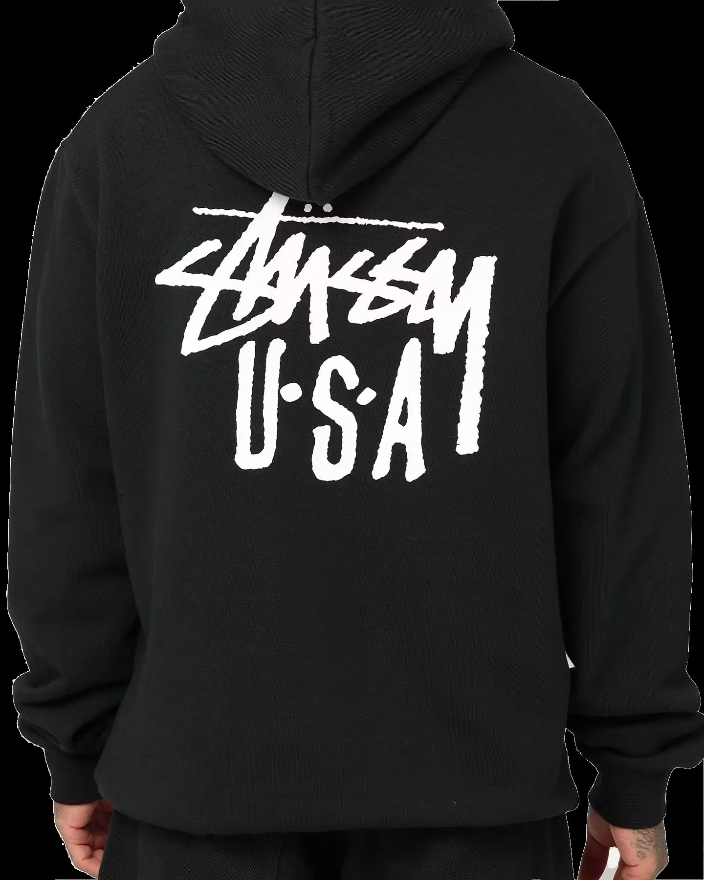 STUSSY  |Pullovers Unisex Street Style Plain Cotton Logo Skater Style