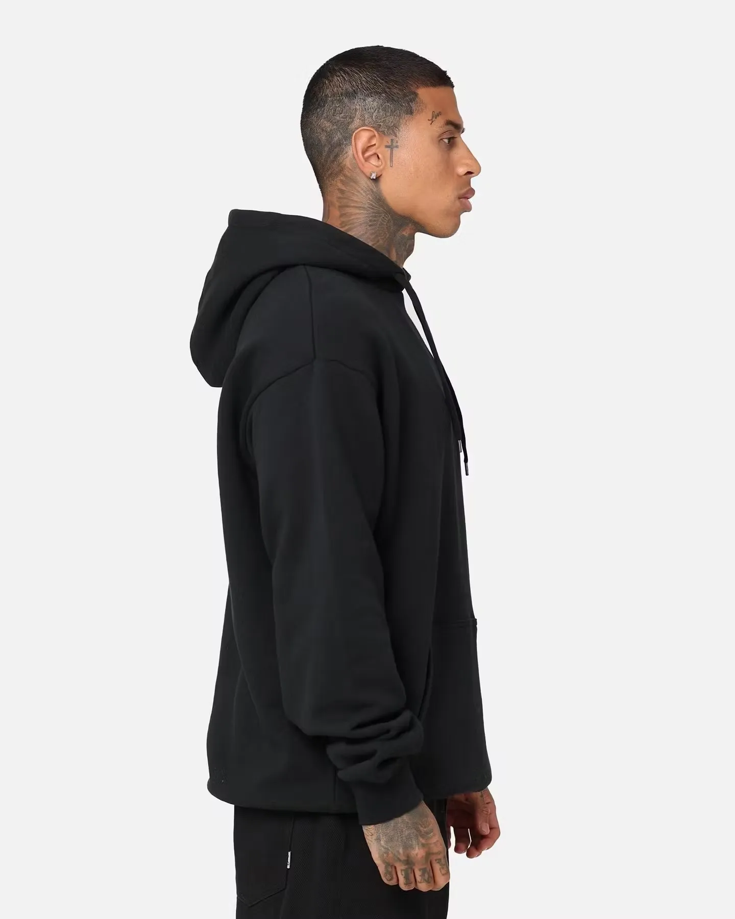 STUSSY  |Pullovers Unisex Street Style Plain Cotton Logo Skater Style