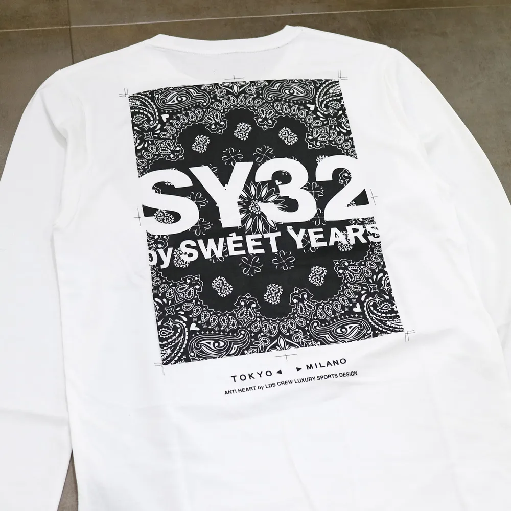 SWEET YEARS  |Unisex Street Style Long Sleeves Long Sleeve T-shirt