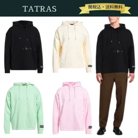 TATRAS  |Pullovers Unisex Sweat Street Style Long Sleeves Plain