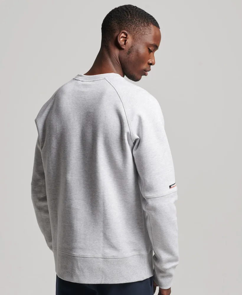 Tech Crew Sweatshirt | Cadet Grey Marle