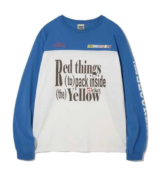 teket  |Unisex Street Style Long Sleeves Cotton Long Sleeve T-shirt