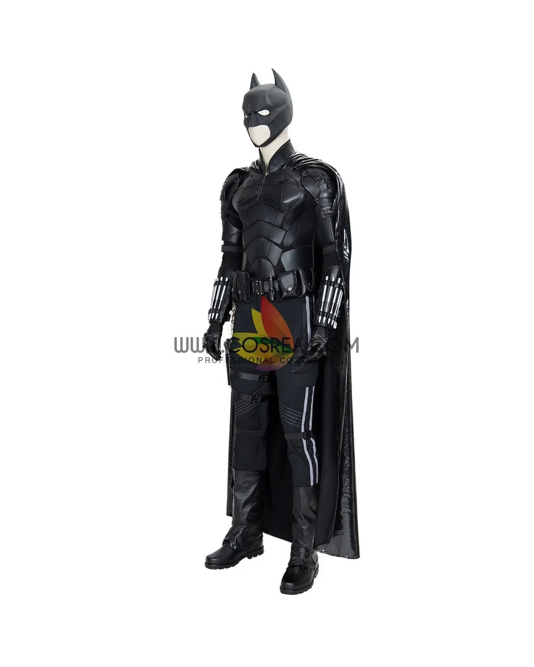 The Batman 2021 Movie Version PU Leather Cosplay Costume