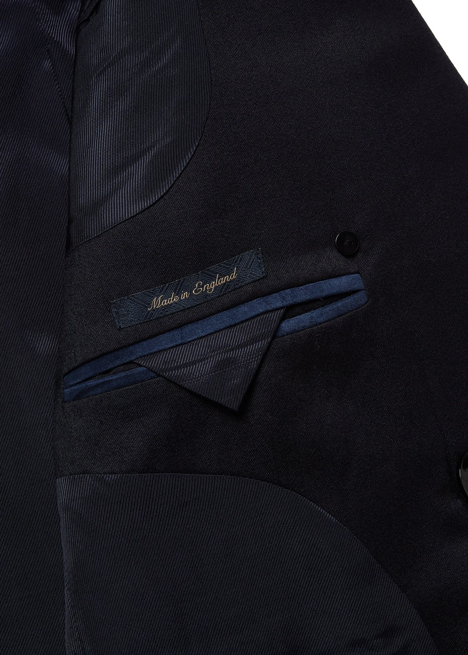 The Double Breasted Blazer (Navy Barathea)