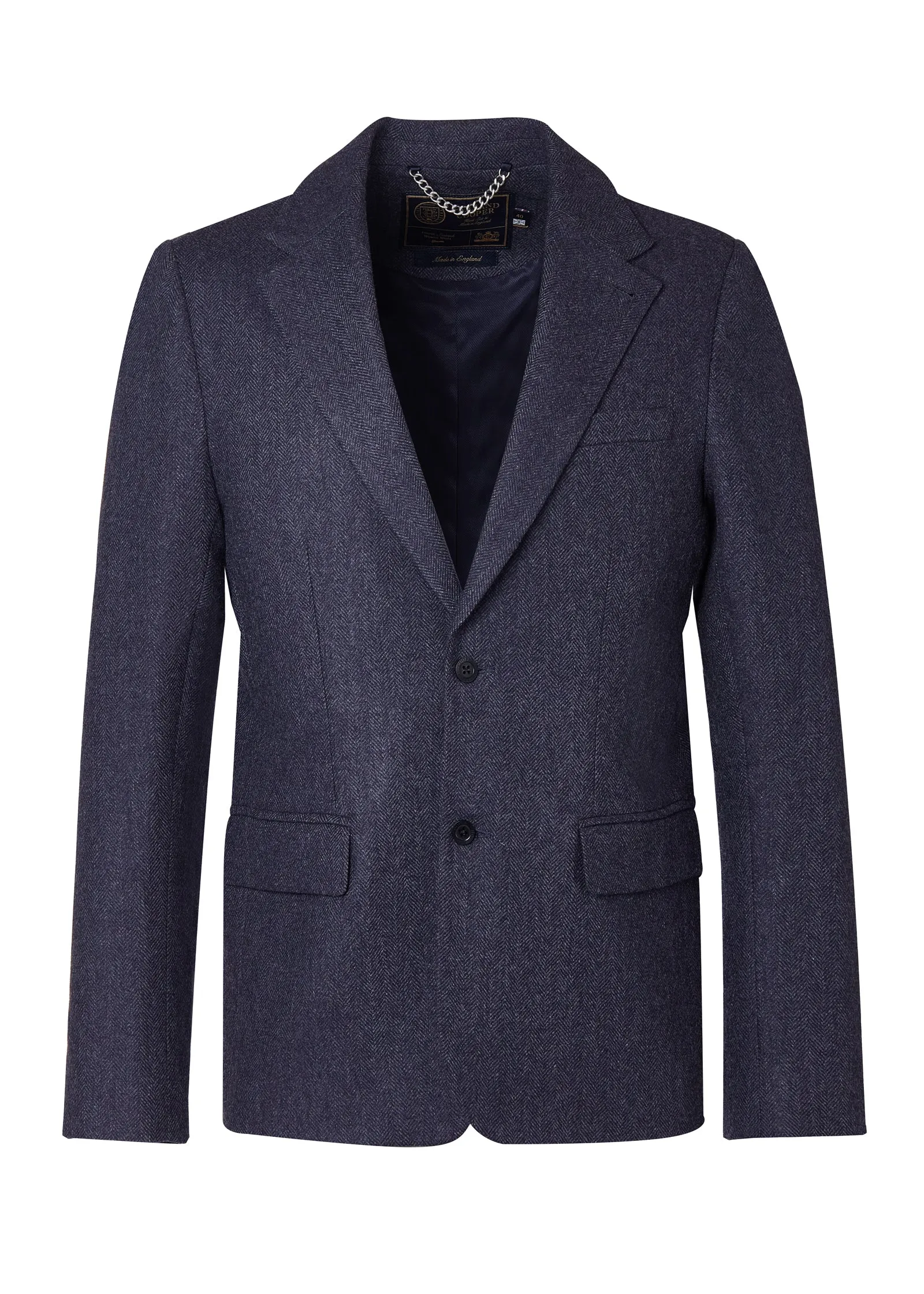 The Single Breasted Blazer (Navy Duke)