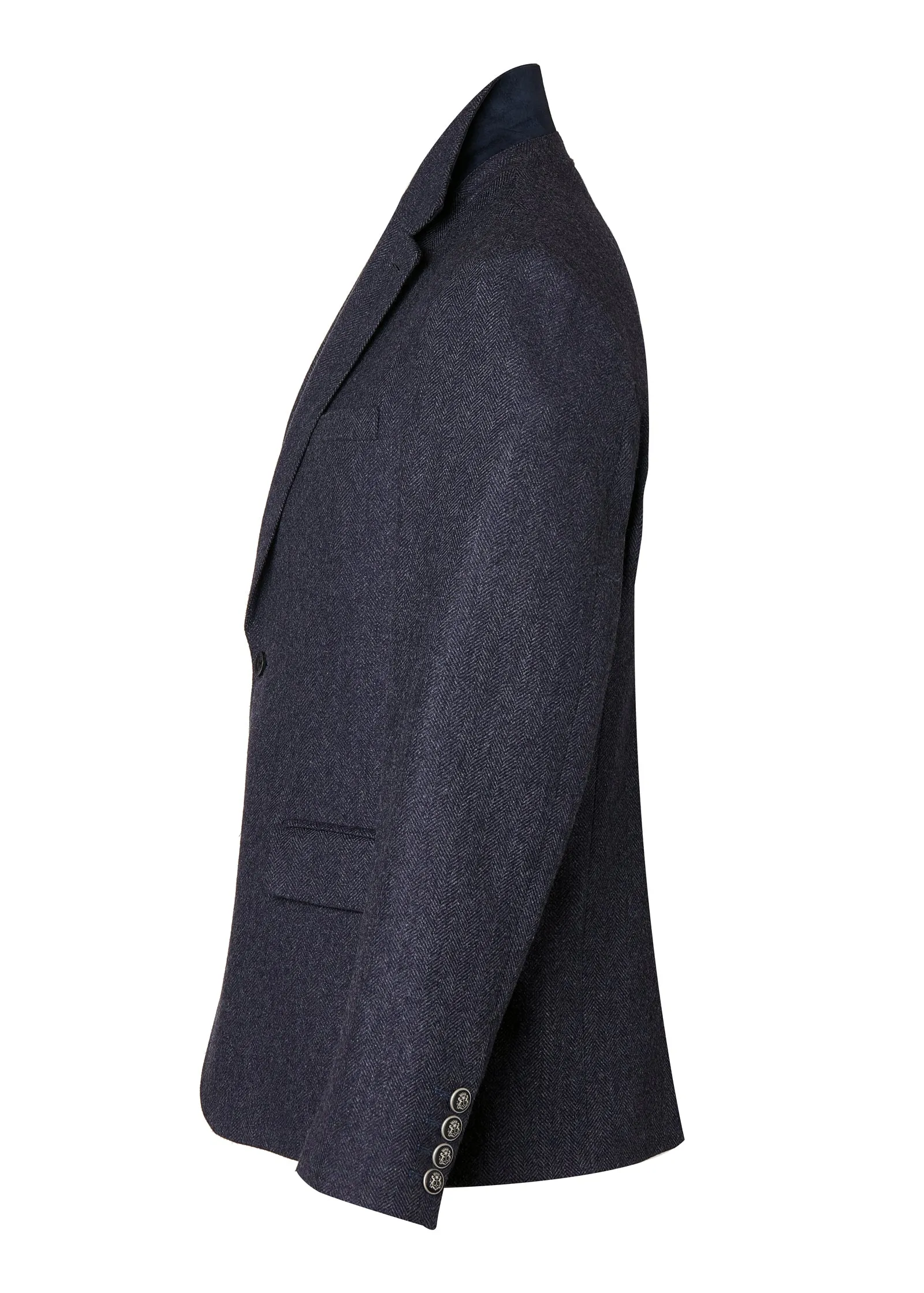 The Single Breasted Blazer (Navy Duke)