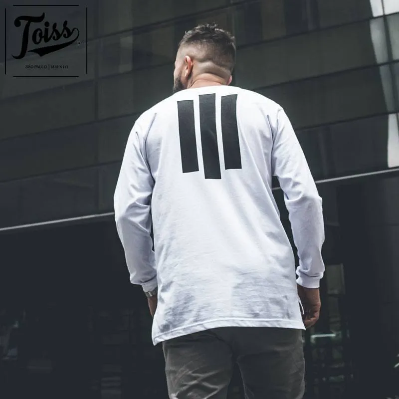 TOISS  |Street Style Long Sleeves Plain Cotton Long Sleeve T-shirt