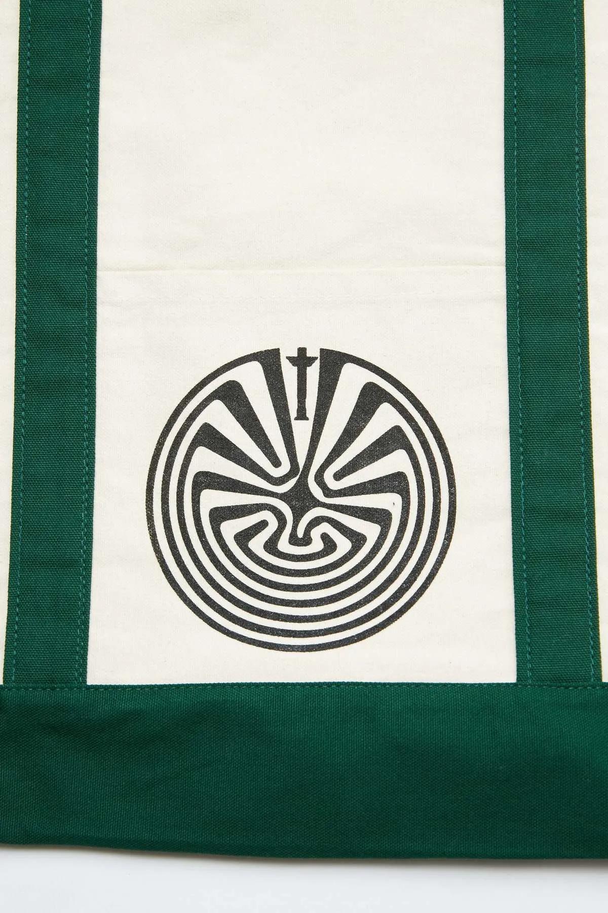 Totem in the Maze Carry All Boat Tote Bag - Green